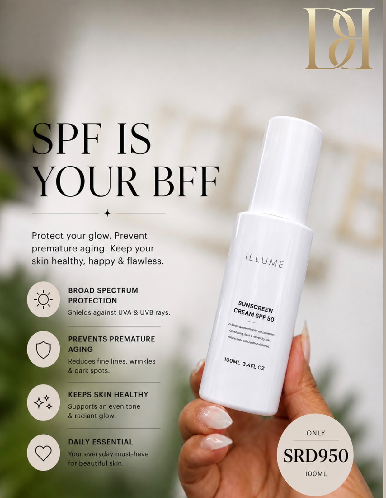 ☀️ SPF50 Sunscreen