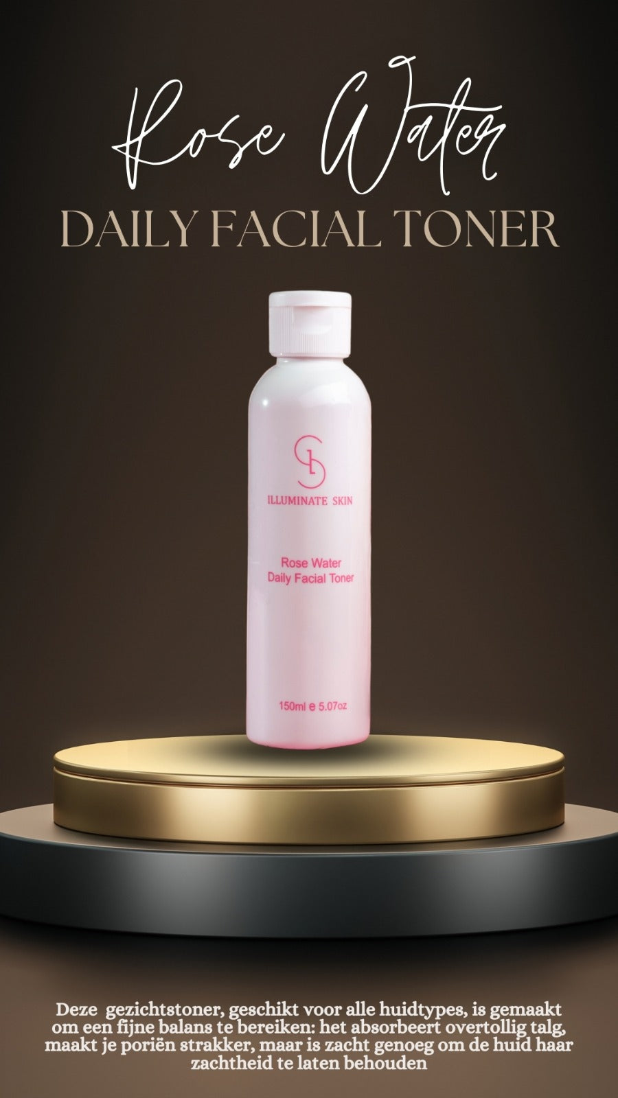 Rose Water Daily facial toner